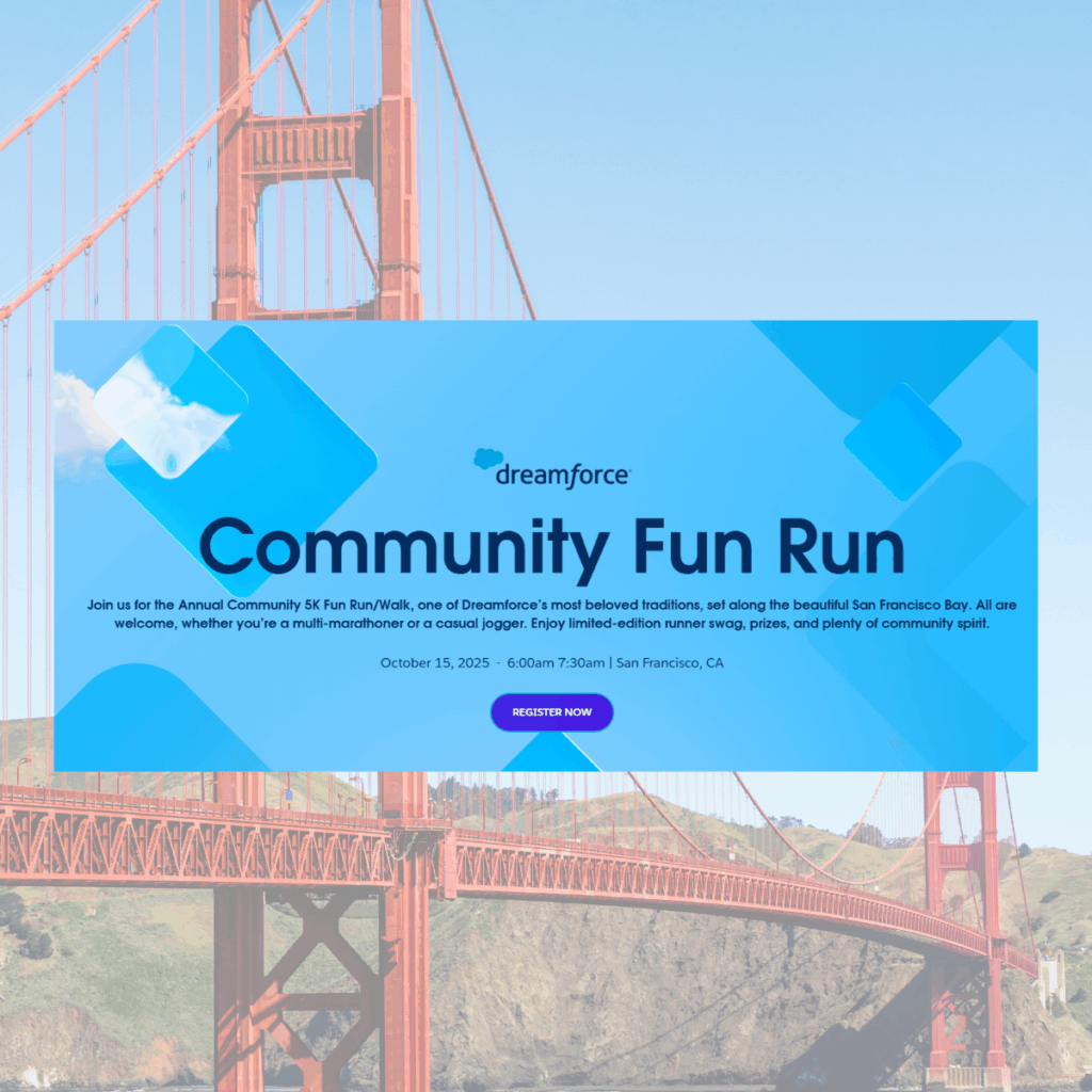 Dreamforce Community Fun Run